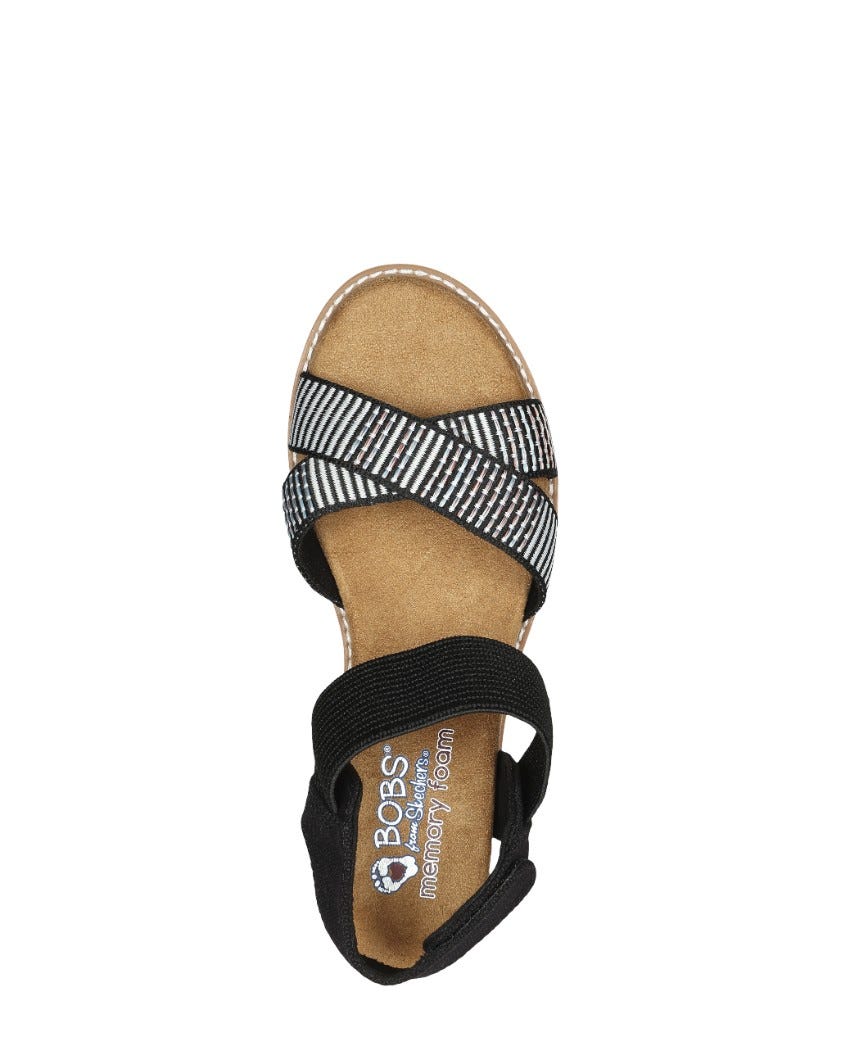 Skechers women's bobs desert kiss secret picnic sandals on sale