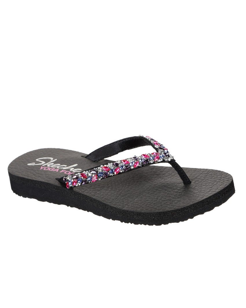 Skechers yoga foam meditation sandals discount