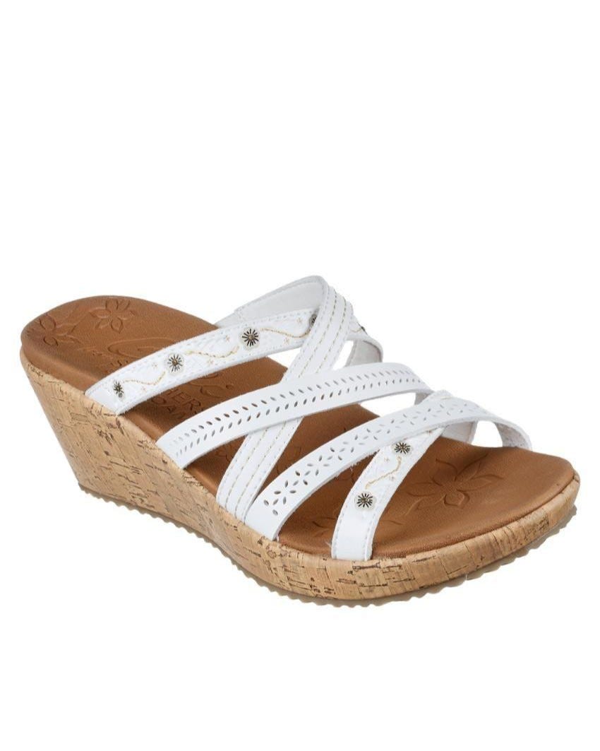 Skechers cork hotsell wedge sandals