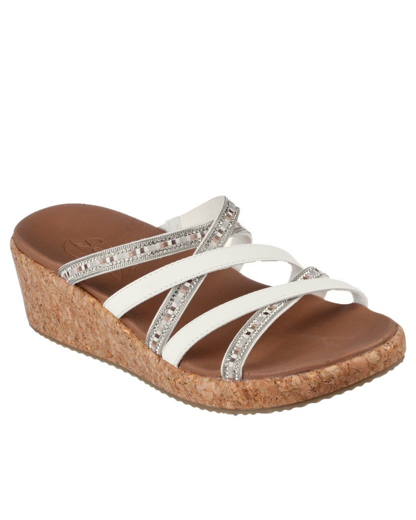 Skechers multi strap wedge sandals new arrivals