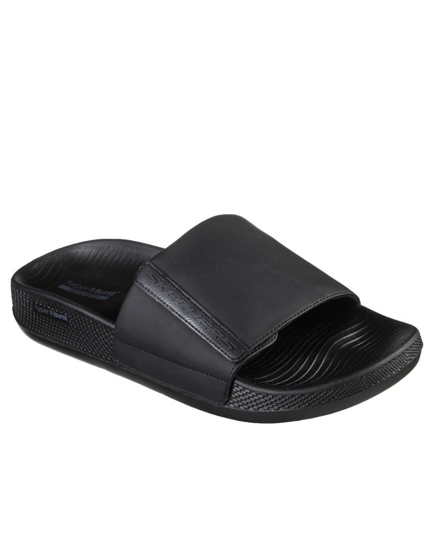 Sketchers slide sandals hotsell
