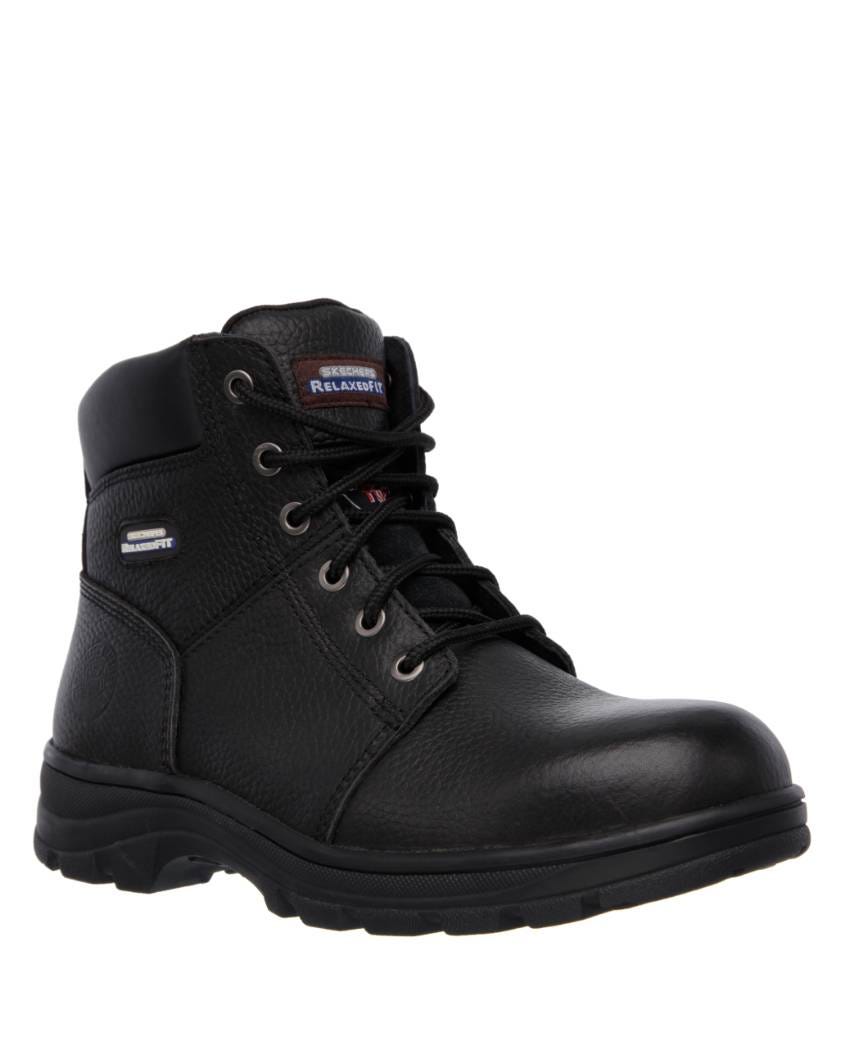 Work Relaxed Fit Workshire Steel Toe Skechers