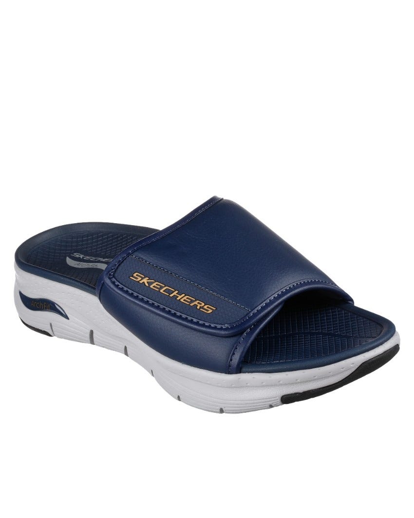 Skechers sandals wide fit discount