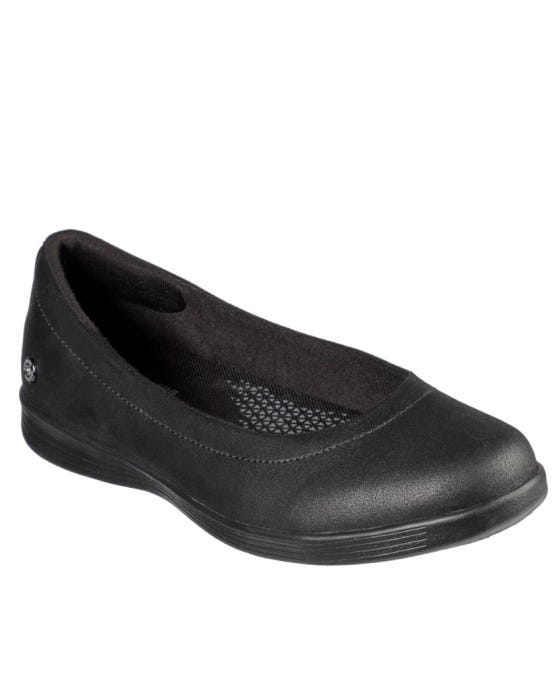 Skechers leather ladies shoes store