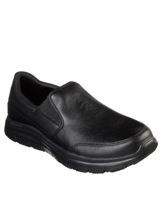 Skechers wide fit mens work shoes cheap